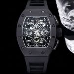 Richard Mille RM011 Black carbon fiber Watch